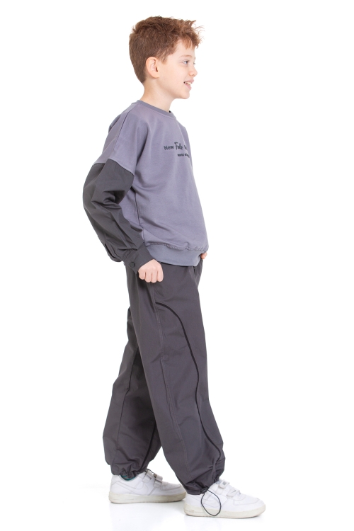 Erkek Çocuk 2 İplik Kol Cepli Alt-Üst Takım P1076