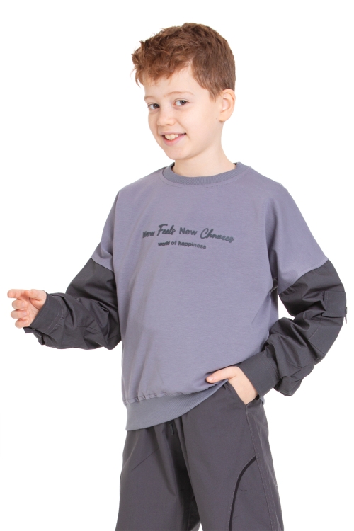 Erkek Çocuk 2 İplik Kol Cepli Alt-Üst Takım P1076