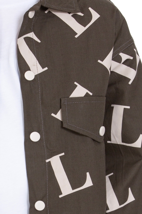 Erkek Çocuk 2li Takım (%100 Poplin Pamuk Gömlek+T-Shirt) P1080