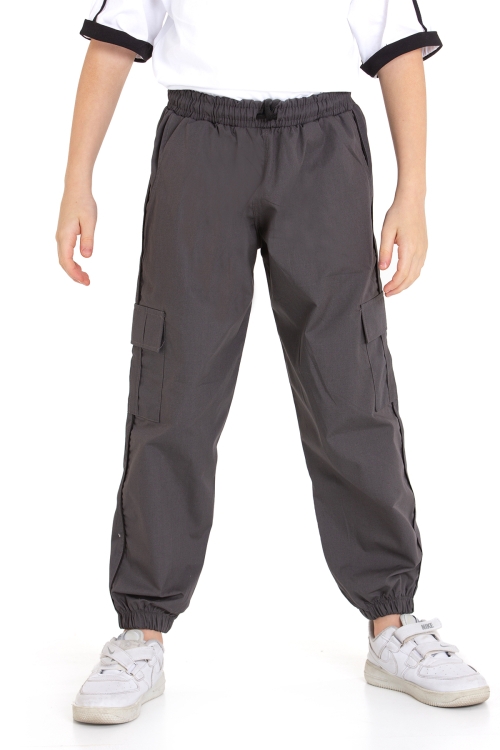 Erkek Çocuk 2li Takım (Jogger Paraşüt Pantolon+T-Shirt) P1167-69