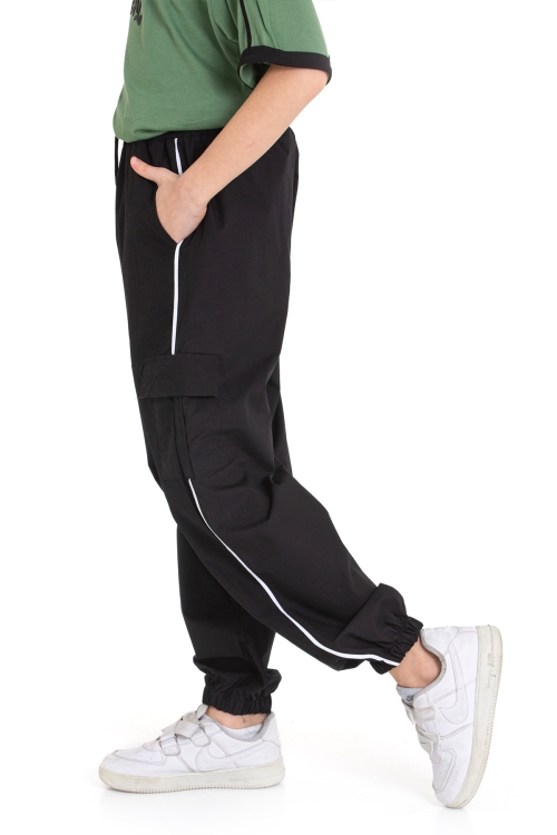 Erkek Çocuk 2li Takım (Jogger Paraşüt Pantolon+T-Shirt) P1167-69