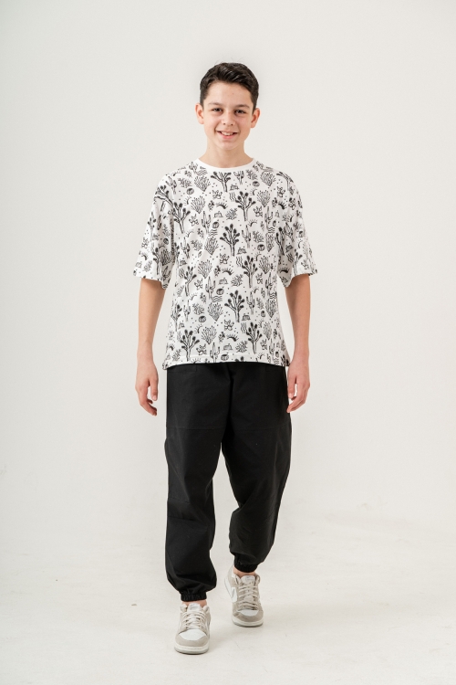 Erkek Çocuk 2li Takım (T-Shirt+Jogger Pantolon) P1027