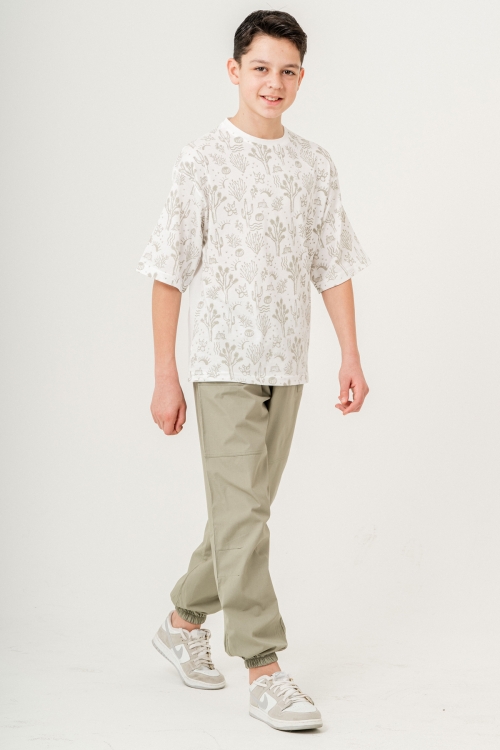 Erkek Çocuk 2li Takım (T-Shirt+Jogger Pantolon) P1027