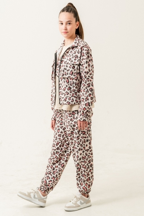 Kız Çocuk 3lü Takım (Ceket+Pantolon+T-shirt) P1013