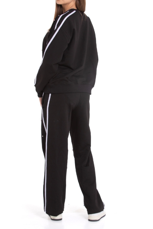 Kız Çocuk Boncuk Süslemeli 2 İplik Alt-Üst Takım 12222.1