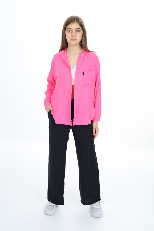 Kız Çocuk Flamlı Pamuk Alt Üst Takım P309