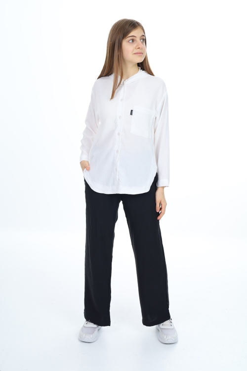 Kız Çocuk Flamlı Pamuk Alt Üst Takım P309