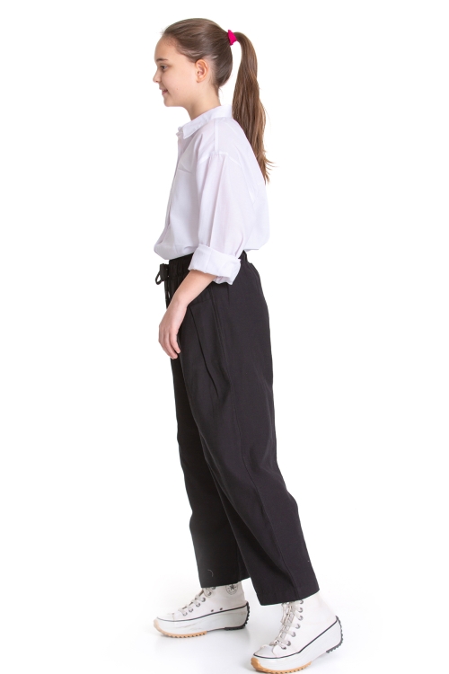 Kız Çocuk Gömlek ve Pantolonlu Alt-Üst Takım P1155