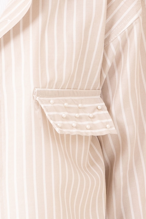 Kız Çocuk Taş Süslemeli Gömlek P1079