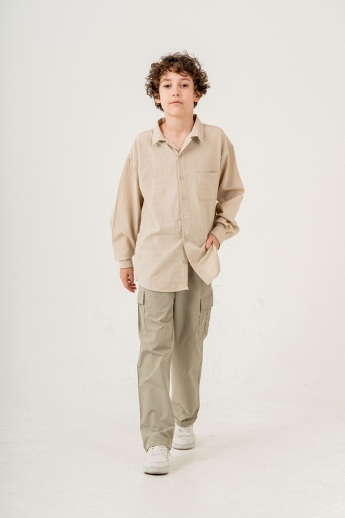 Erkek Çocuk 2li Takım (Gömlek+Pantolon) P1015